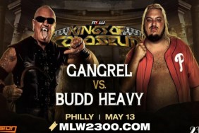 Gangrel Budd Heavy MLW Kings Of Colosseum