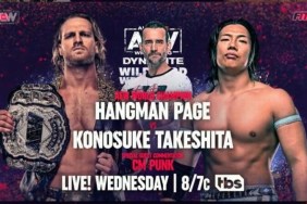 Hangman Page Konosuke Takeshita AEW Dynamite