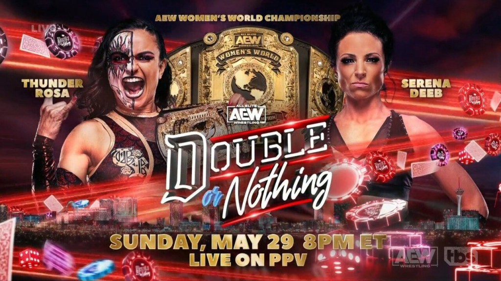 Thunder Rosa Serena Deeb AEW Double or Nothing