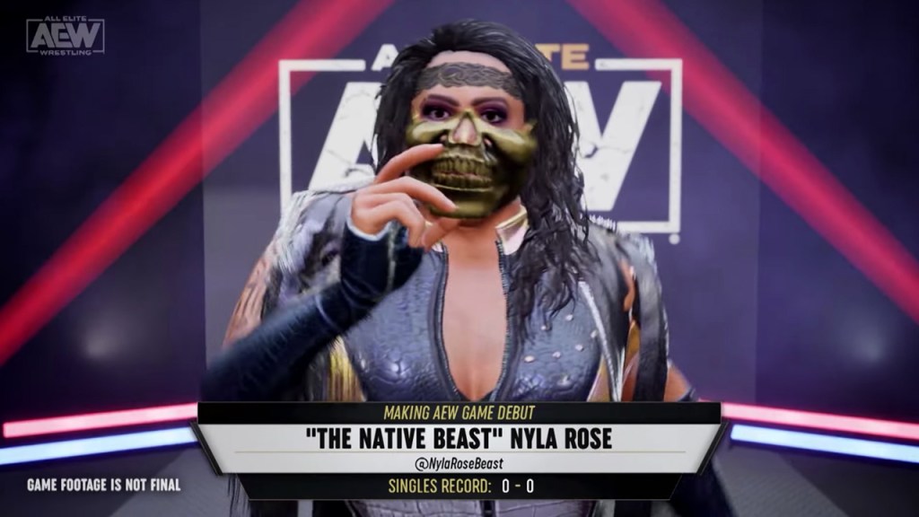 nyla rose aew fight forever screenshot