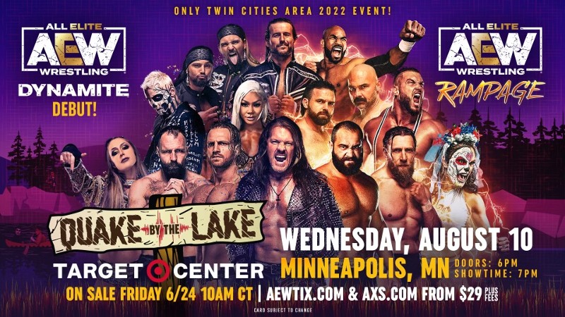 AEW Dynamite Quake By The Lake