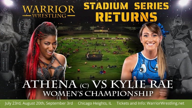 Athena Kylie Rae Warrior Wrestling Stadium Series