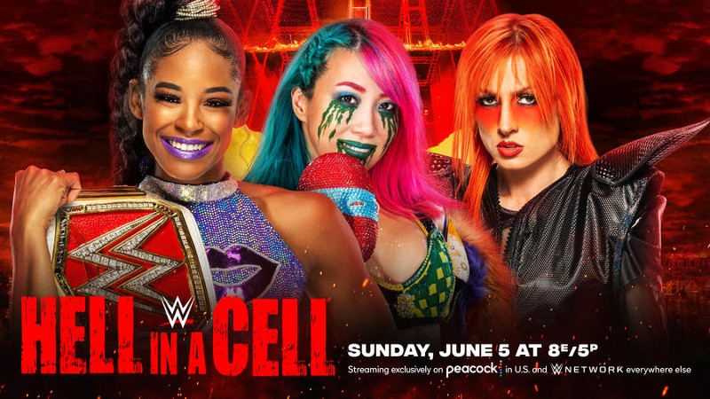 Bianca Belair Asuka Becky Lynch WWE Hell in a Cel