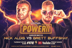 Nick Aldis Brett Buffshay NWA Powerrr