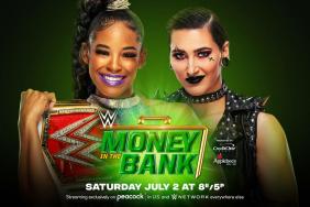 WWE Money in the Bank Bianca Belair Rhea Ripley