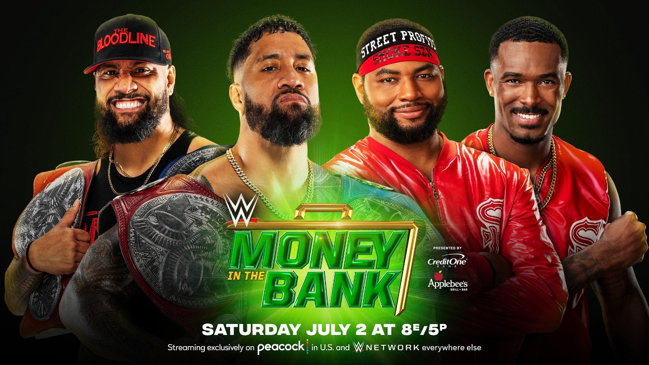 WWE Usos Street Profits WWE Money in the Bank