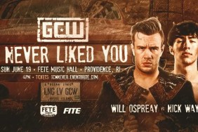 Will Ospreay Nick Wayne GCW I Never Liked You