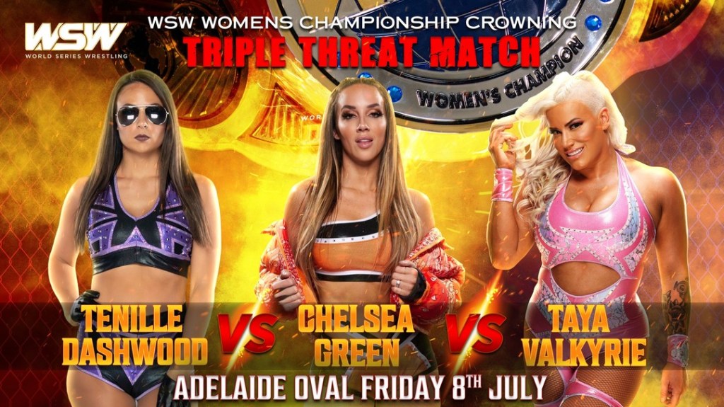 world series wrestling womens title match