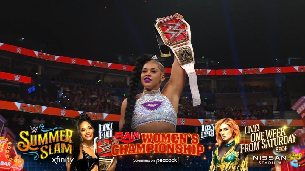 Bianca Belair WWE RAW