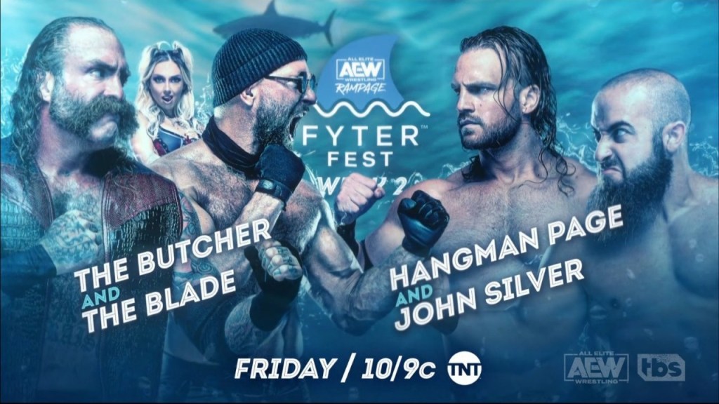 Hangman Page John Silver Butcher Blade AEW Rampage