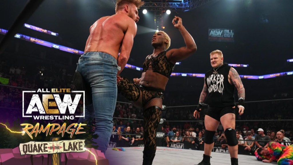 AEW Trustbusters Sonny Kiss Orange Cassidy