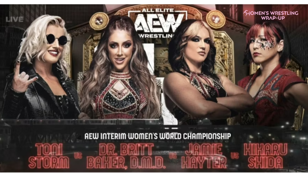 AEW interim women champion