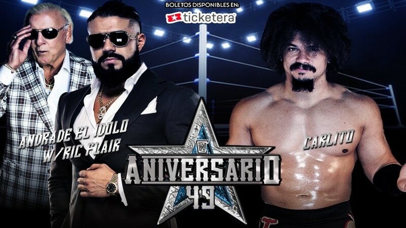 Andrade El Idolo Carlito World Wrestling Council