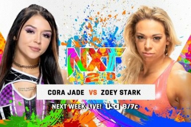Cora Jade Zoey Stark WWE NXT 2.0