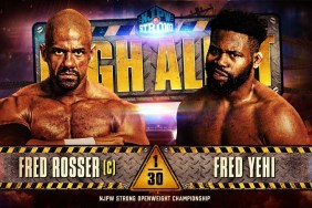 NJPW STRONG Fred Rosser Fred Yehi