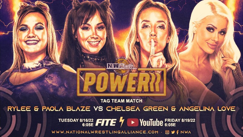 NWA Powerrr Chelsea Green Angelina Love