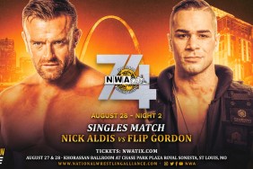 Nick Aldis Flip Gordon NWA 74