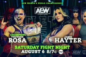 Thunder Rosa Jamie Hayter AEW Battle of the Belts III