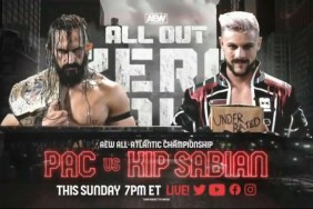 AEW All Out Pac Kip Sabian