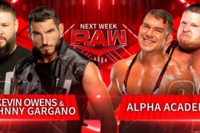 Kevin Owens Johnny Gargano WWE RAW