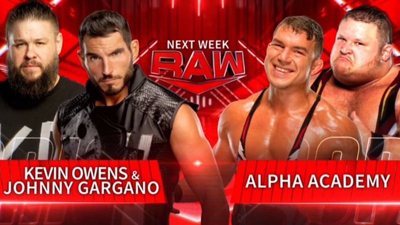 Kevin Owens Johnny Gargano WWE RAW