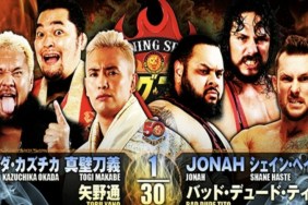 NJPW Burning Spirit JONAH Kazuchika Okada