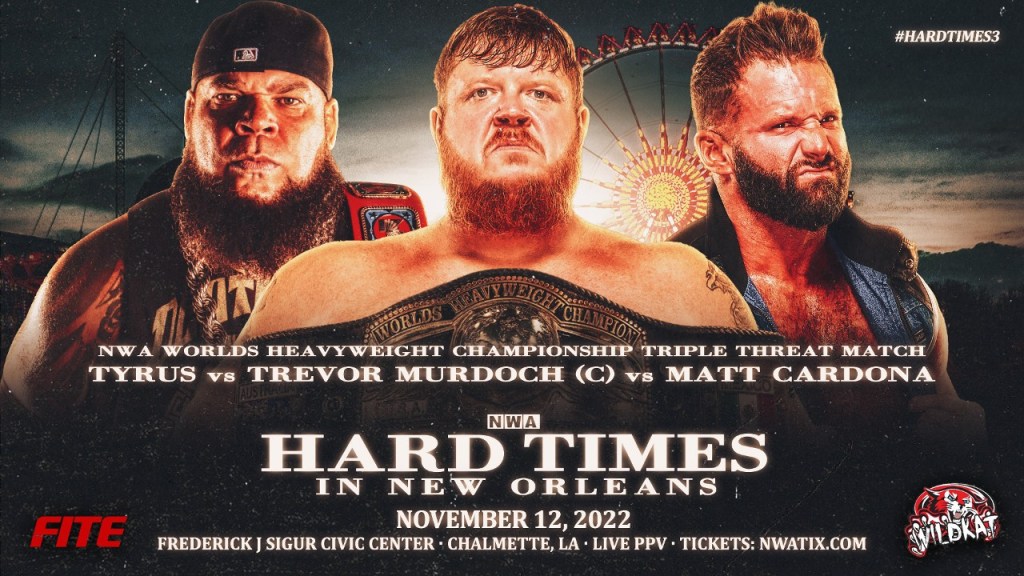 NWA Hard Times 3 Matt Cardona Trevor Murdoch Tyrus