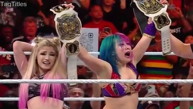 Alexa Bliss Asuka WWE RAW