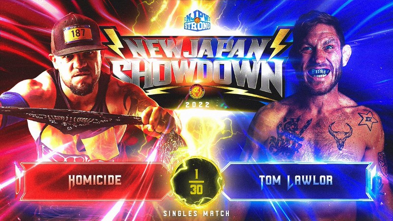 Homicide Tom Lawloer NJPW New Japan ShowDown