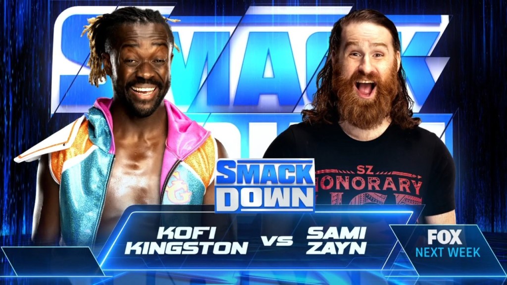 Kofi Kingston Sami Zayn WWE SmackDown