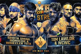 Shota Umino Tom Lawlor West Coach Wrecking Crew NJPW Rumble On 44th Street