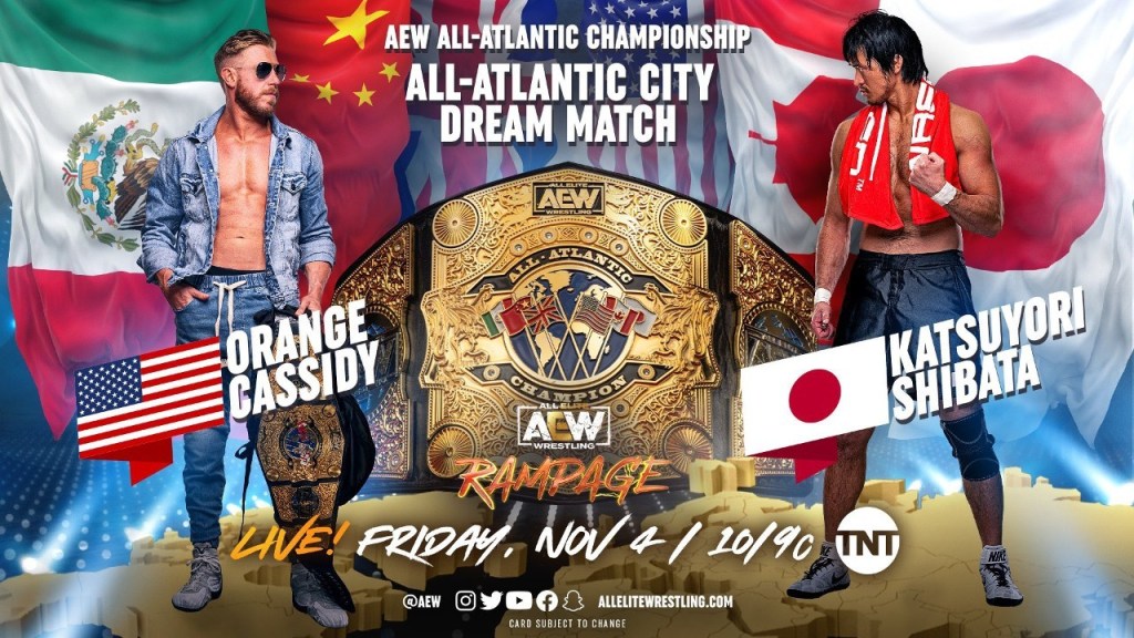 AEW Rampage Orange Cassidy Katsuyori Shibata(