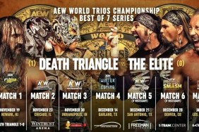 AEW The Elite Death Triangle Best Of 7 AEW Dynamite