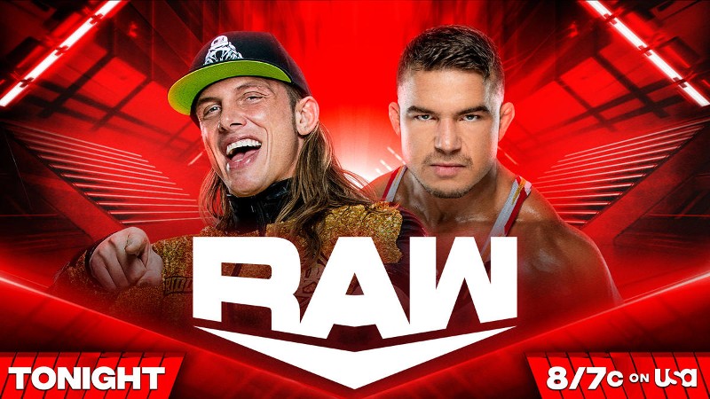 Matt Riddle Chad Gable WWE RAW