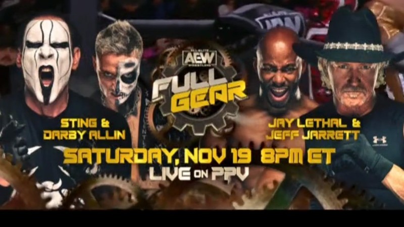 Sting Darby Allin Jay Lethal Jeff Jarrett AEW Full Gear