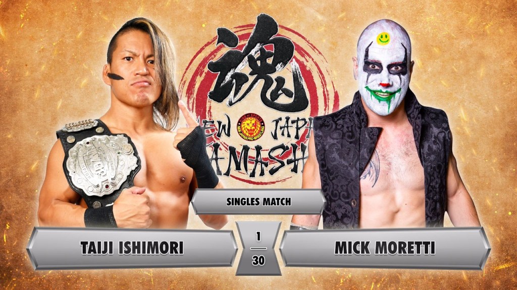 Taiji Ishimori Mick Moretti NJPW Tamahashii