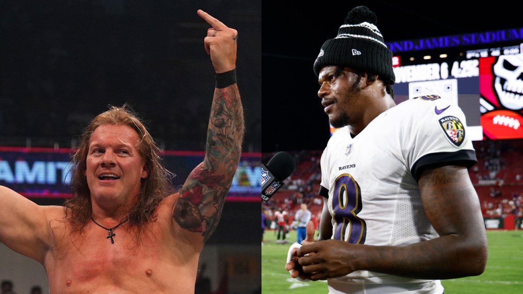 Lamar Jackson Chris Jericho