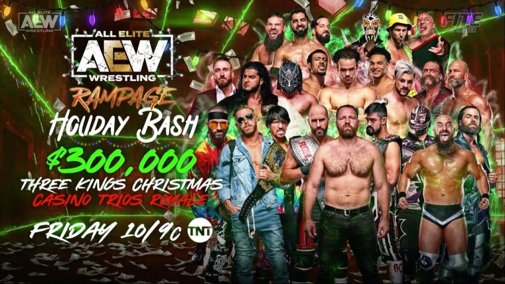 AEW Rampage Trios Battle Royale