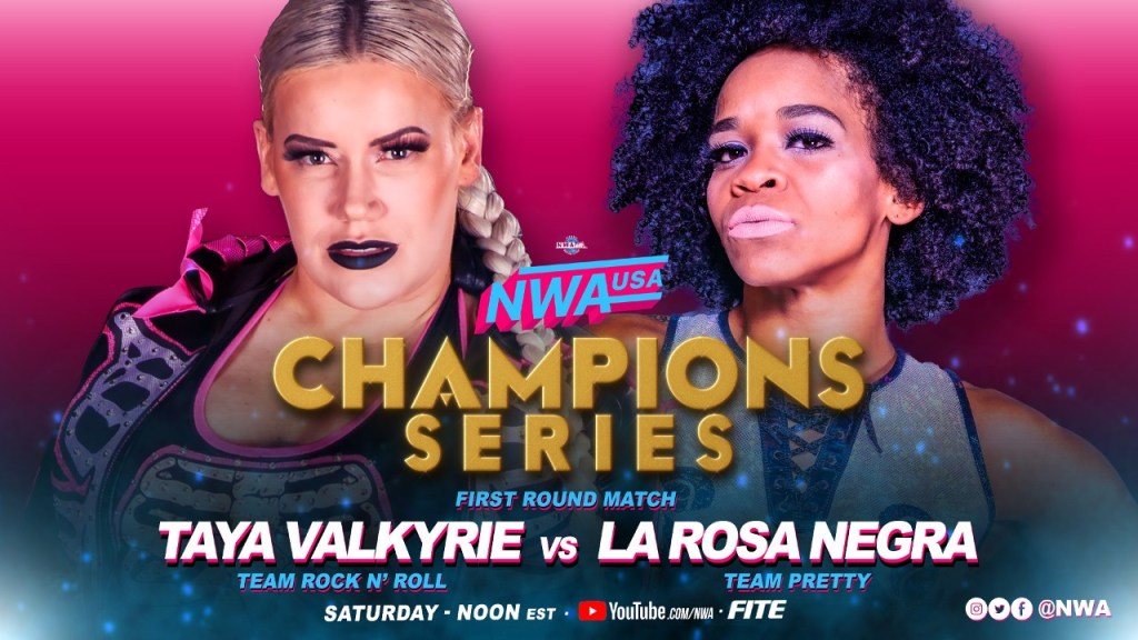 Taya Valkyrie La Rosa Negra NWA USA