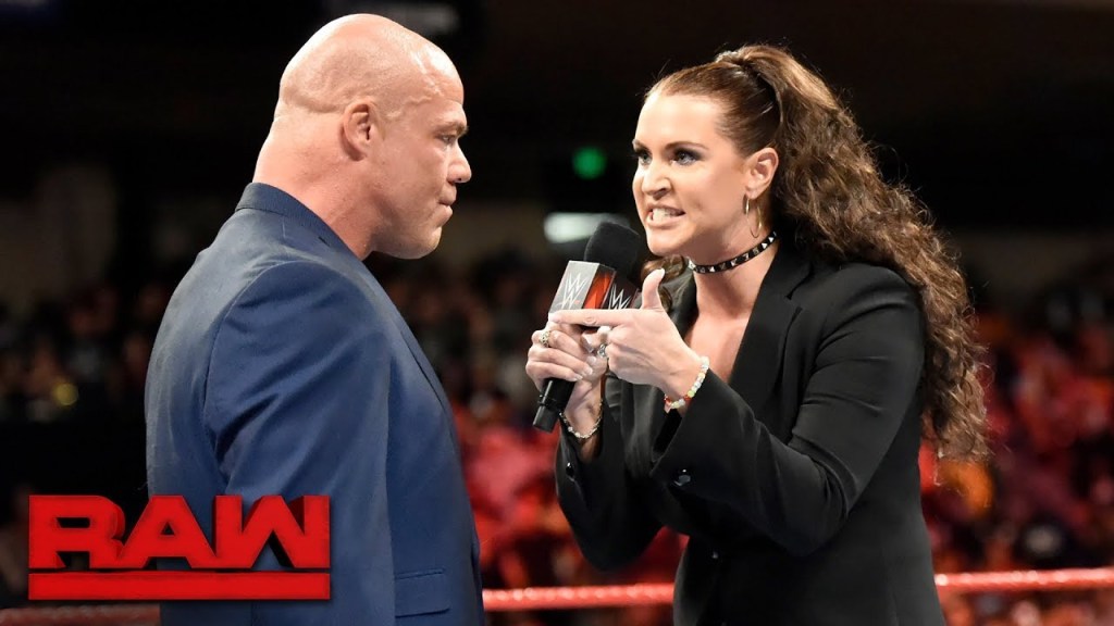 Kurt Angle Stephanie McMahon WWE