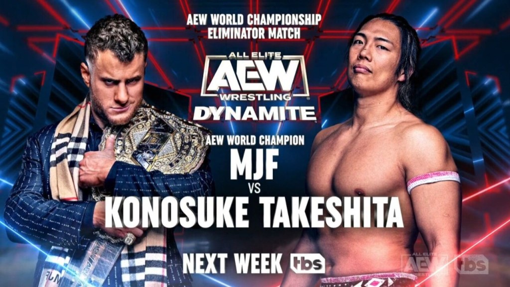 MJF Konosuke Takeshita AEW Dynamite