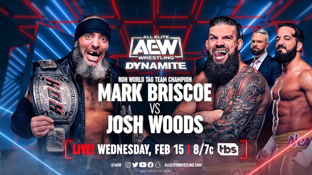 Mark Briscoe Josh Woods AEW Dynamite