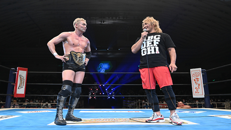 NJPW Battle in the Valley Kazuchika Okada Hiroshi Tanahashi