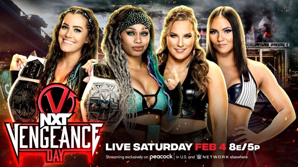 Kiana James & Fallon Henley Win NXT Women's Tag Team Titles At Vengeance Day