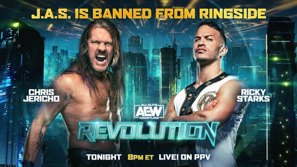 Chris Jericho Ricky Starks AEW Revolution