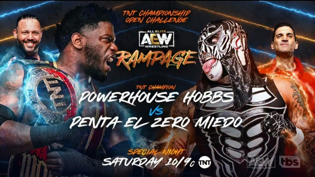 Powerhouse Hobbs AEW Rampage Penta El Zero Miedo