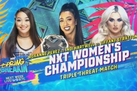 NXT Spring Breakin Women's Title match