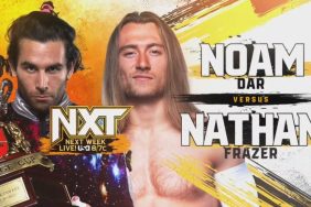 Nathan Frazer vs Noam Dar WWE NXT