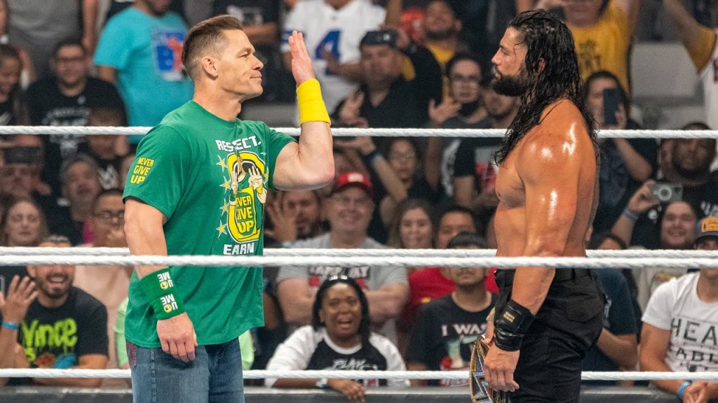 John Cena Roman Reigns WWE