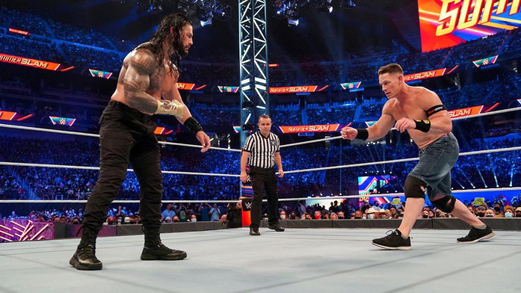 John Cena Roman Reigns WWE